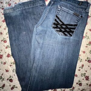 Seven for all mankind low waisted dojos